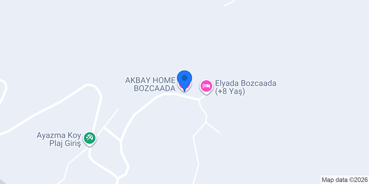 AKBAY HOME BOZCAADA konumu