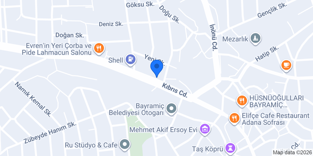 Ren Coffee Bayramiç konumu