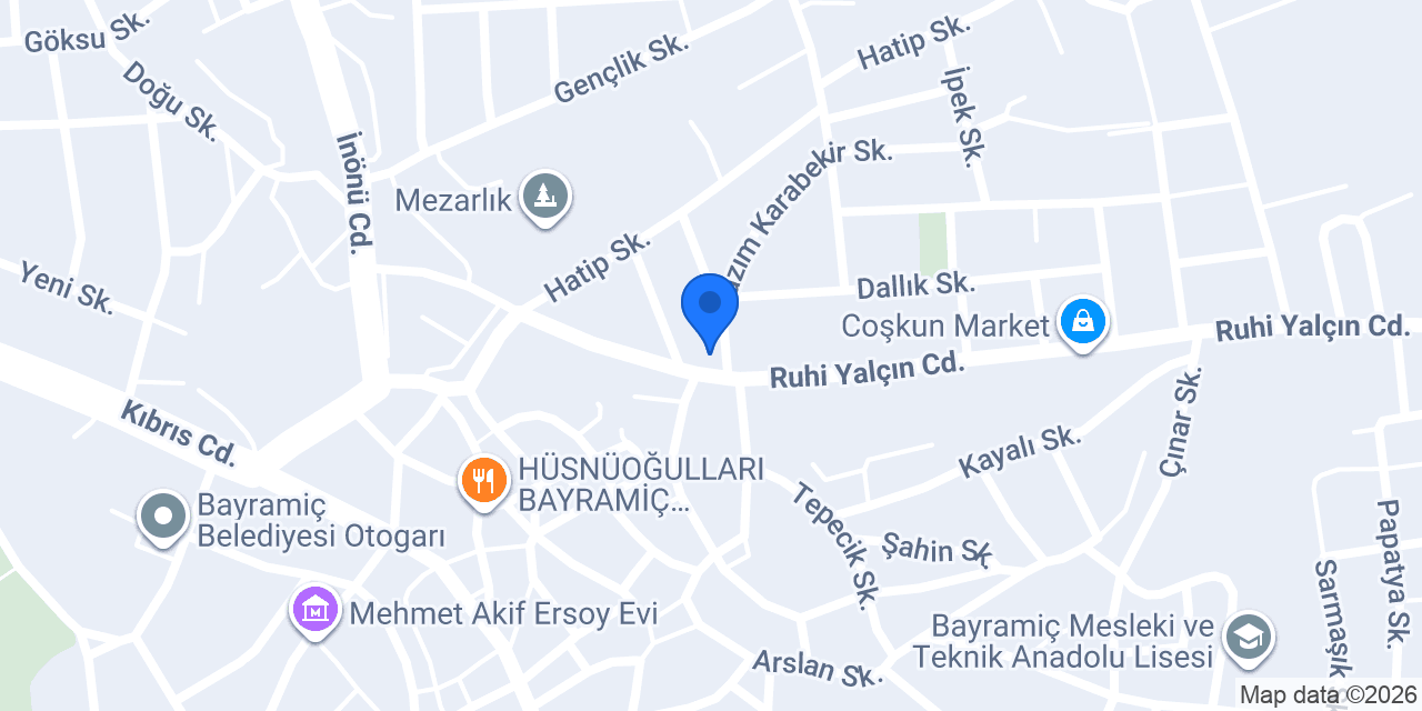 Kazdağ Cips konumu