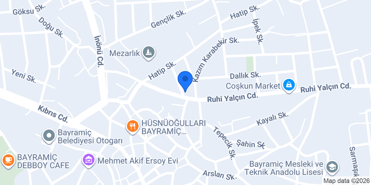 Yolüstü Coffee konumu