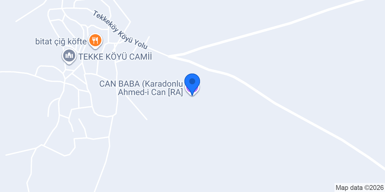 CAN BABA (Karadonlu Ahmed-i Can [R. A.] konumu