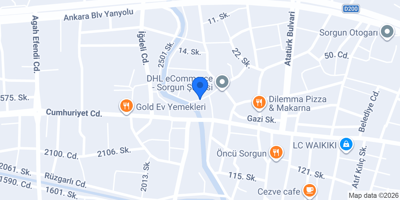 İBRAHİM ÇETİN konumu