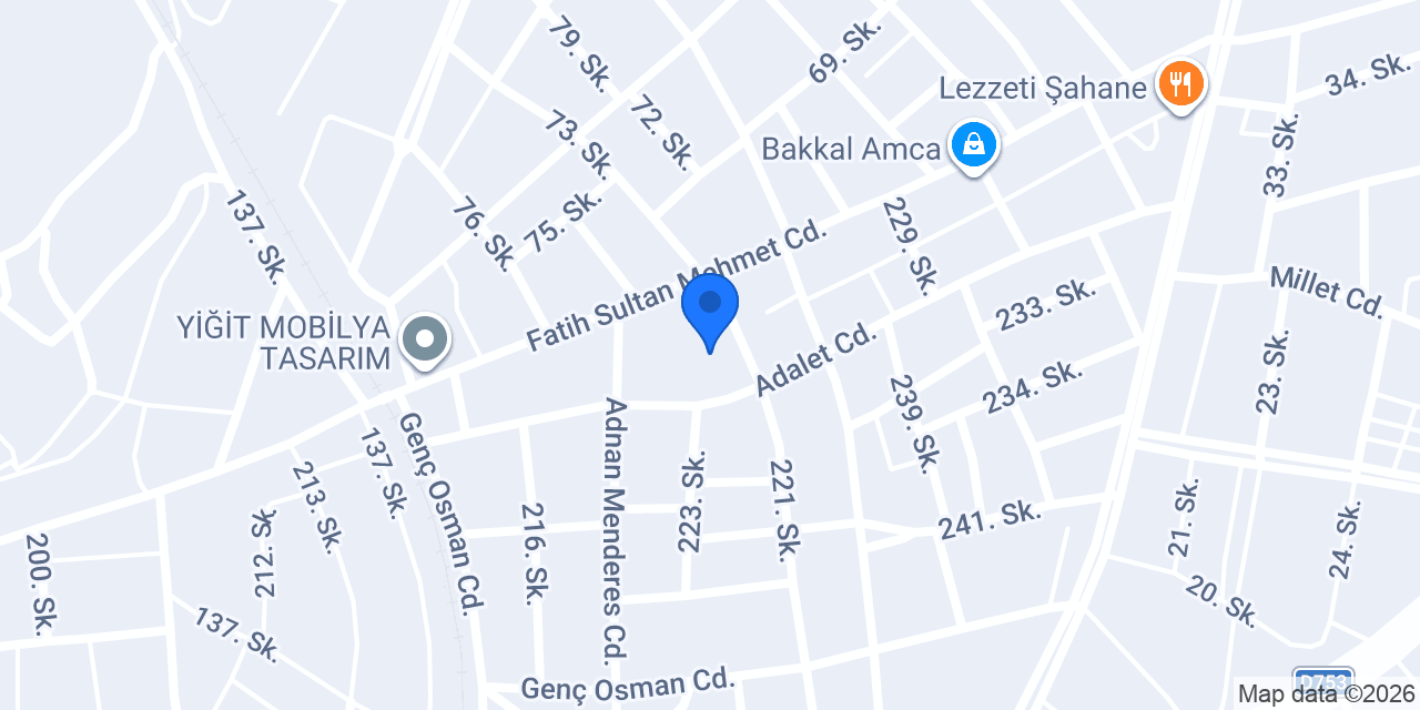 Barbaros İlkokulu konumu