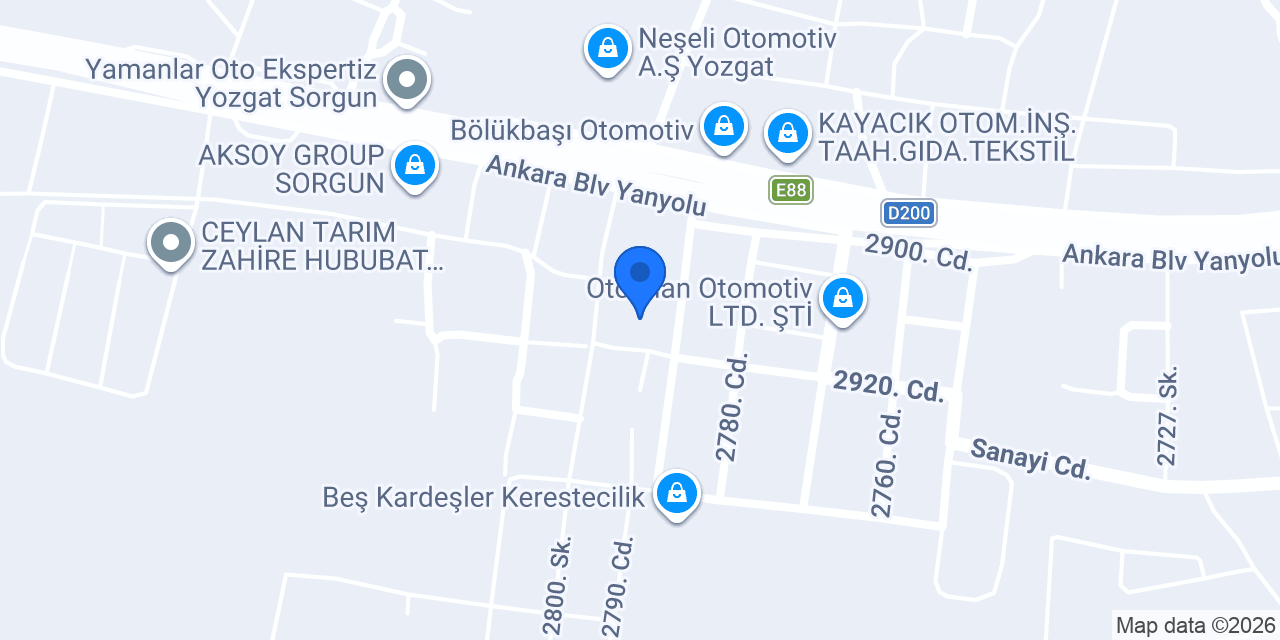 ÖZSOY DUŞAKABİN ALÜMİNYUM ve METAL konumu