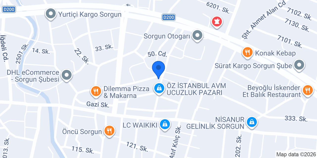 İklim Mobilya konumu
