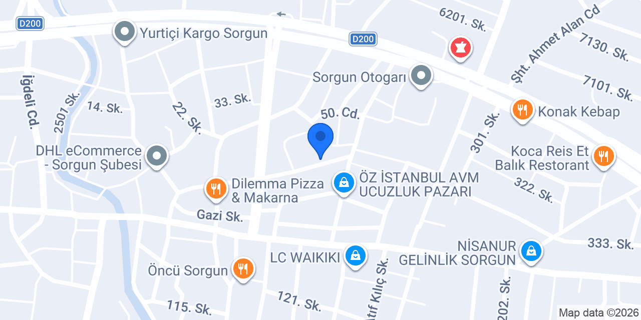 TORUN TİCARET konumu