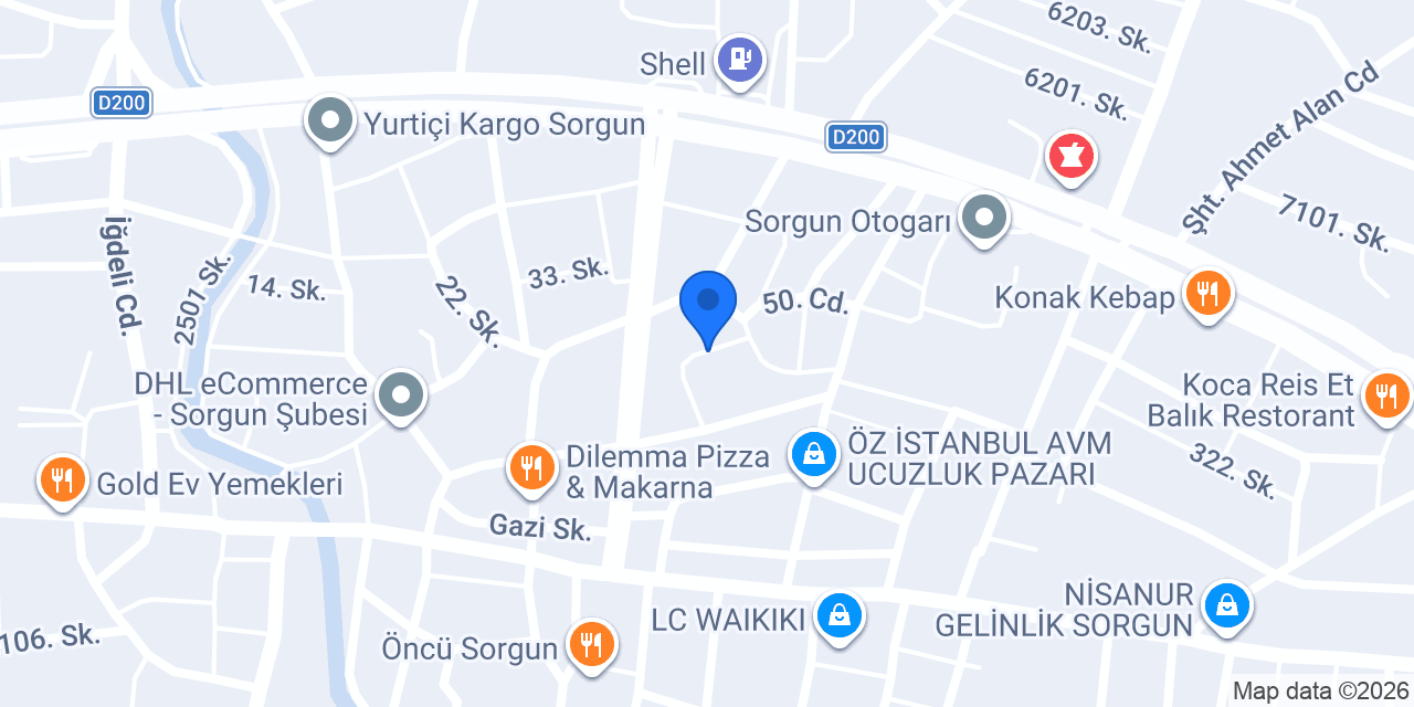 ÇAĞDAŞ HUKUK & DANIŞMANLIK konumu