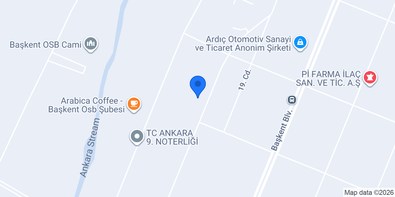 Sanem Printing Inc. konumu