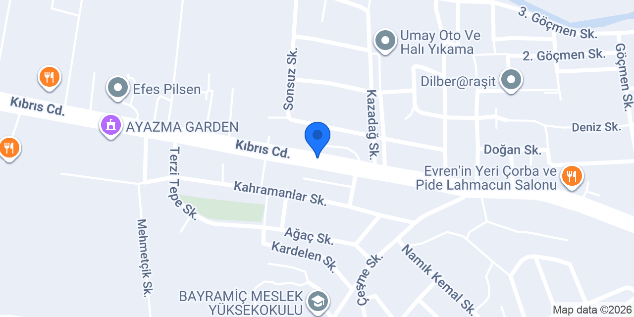 Mal Müdürlüğü konumu
