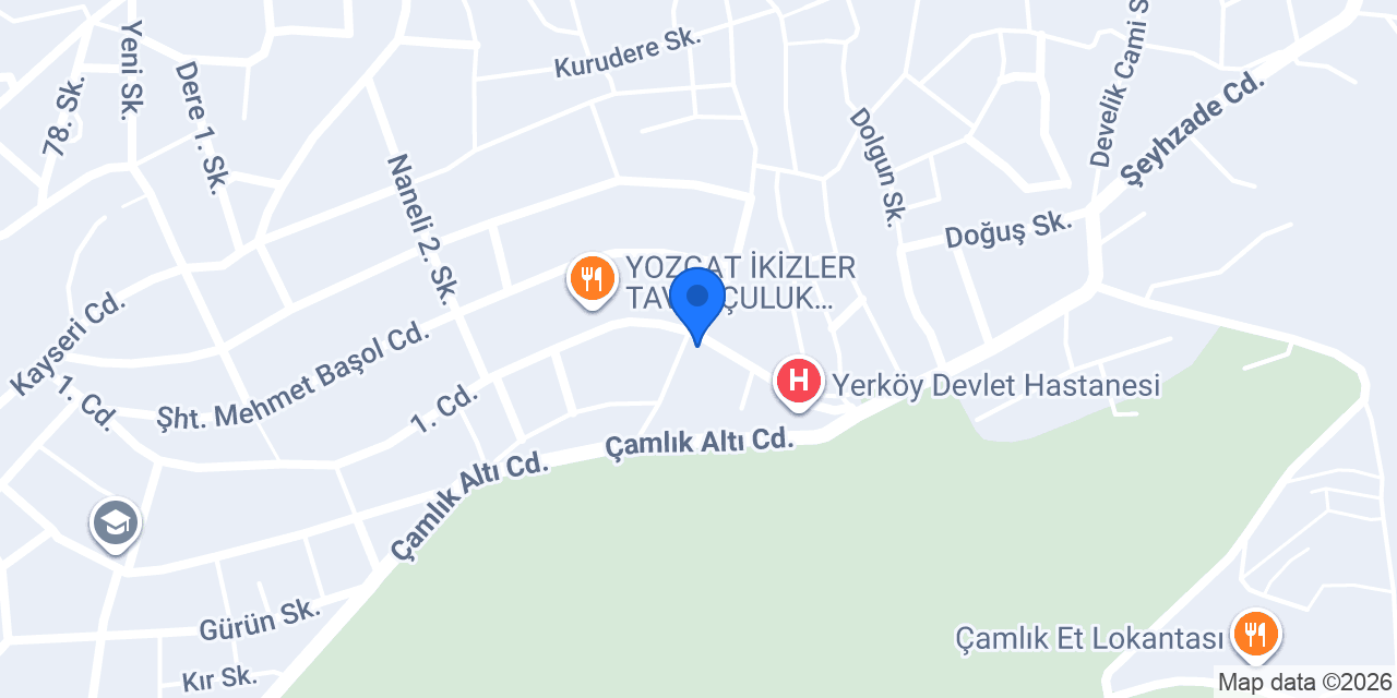 İNCİ OPTİK LENS konumu