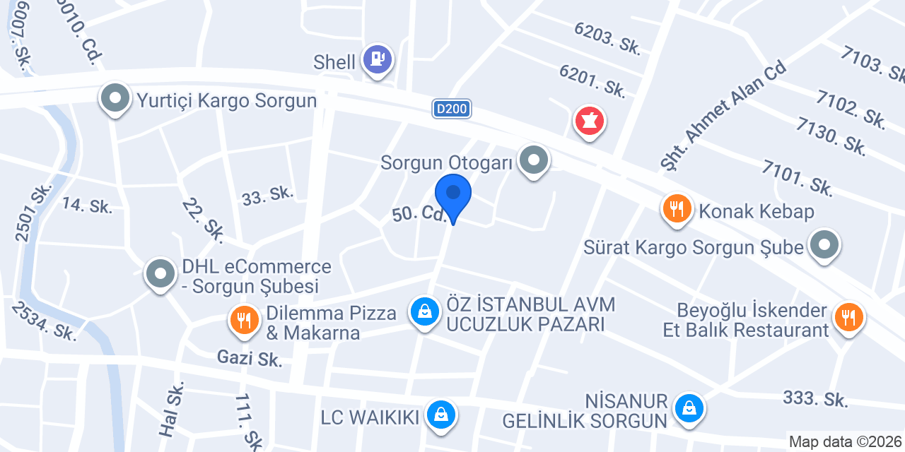 KISMET ELEKTRİK konumu
