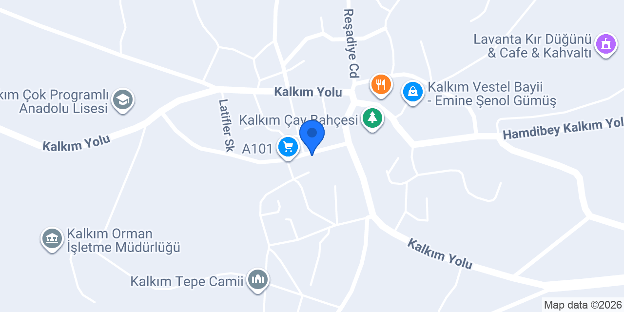 Kalkım Belediyesi konumu