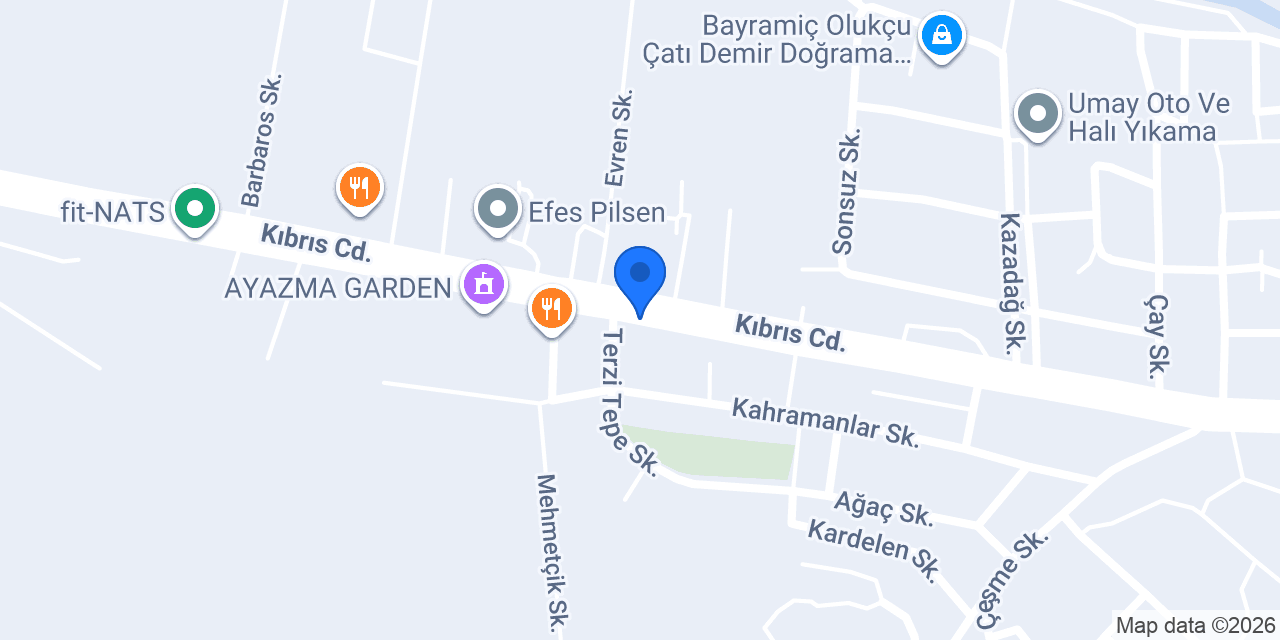 Otel Karaoğlu konumu