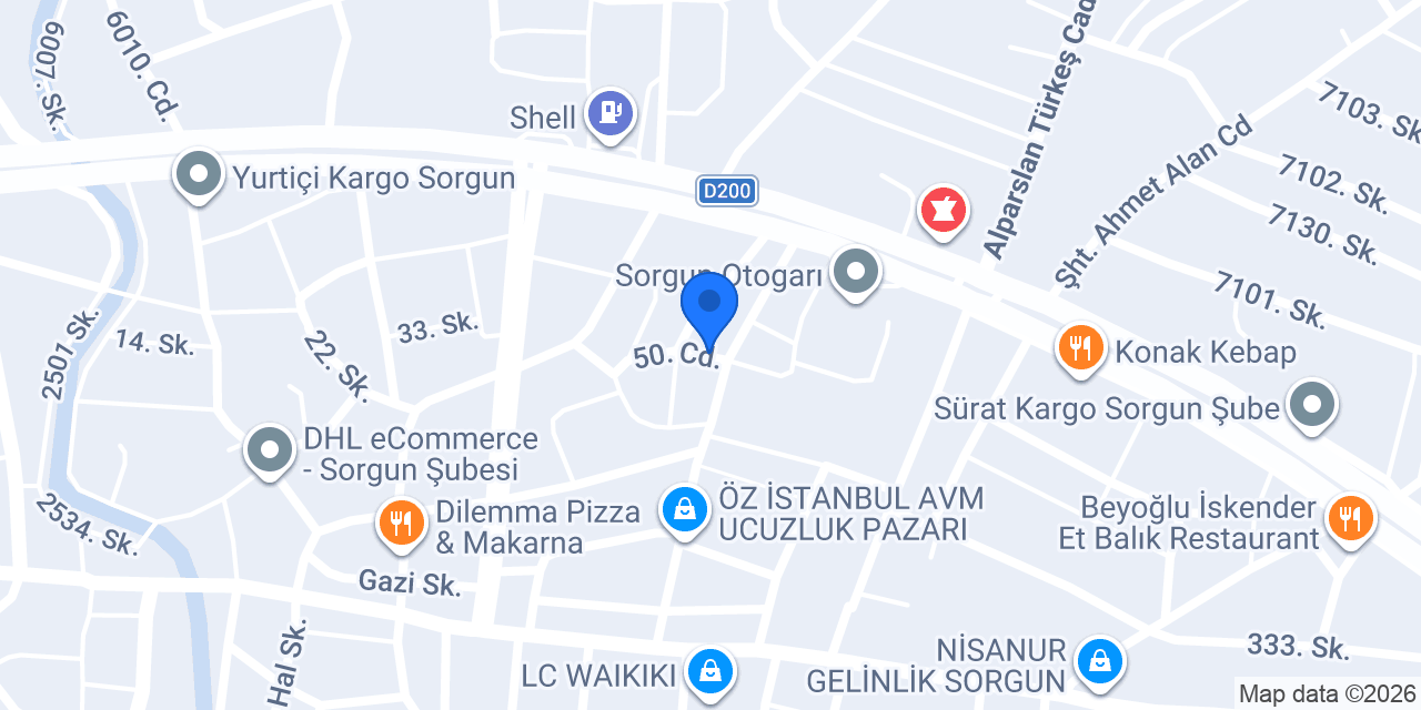 ÖNDER ANAHTAR VE ÇİLİNGİR konumu