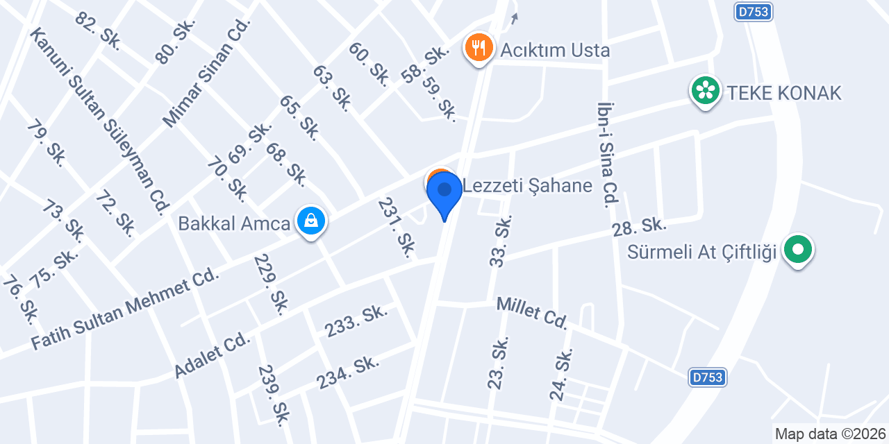 BN Dönercim Behsat Usta konumu