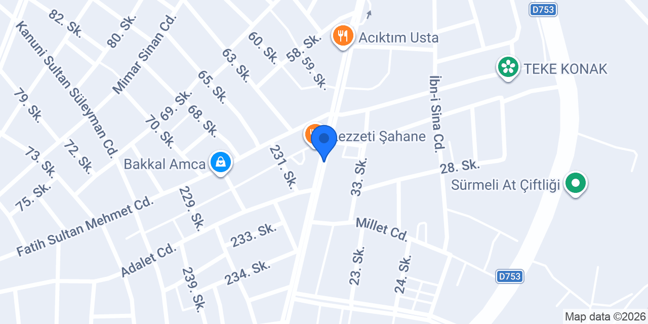 BAHŞILI TAKSİ konumu