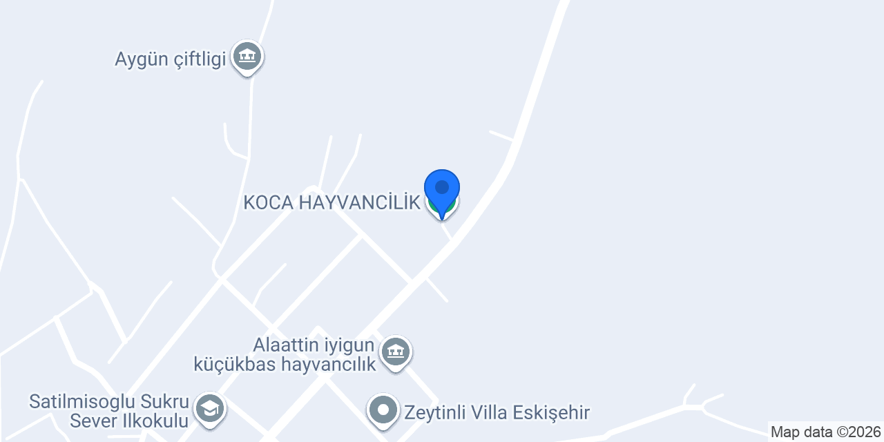 KOCA HAYVANCİLİK konumu
