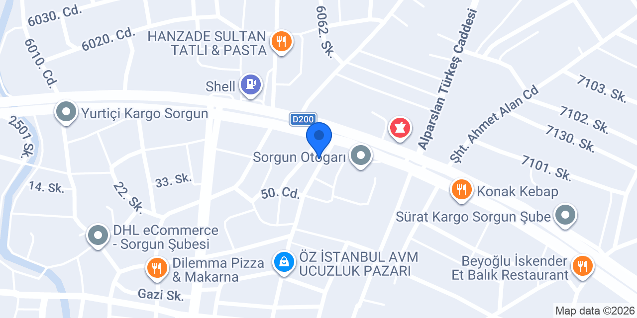KÖROĞLU TARIM İLAÇLARI konumu