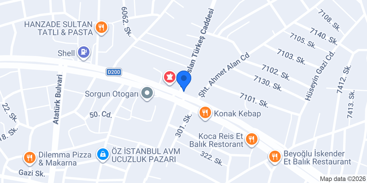 Irgatoğlu Hazır Beton konumu
