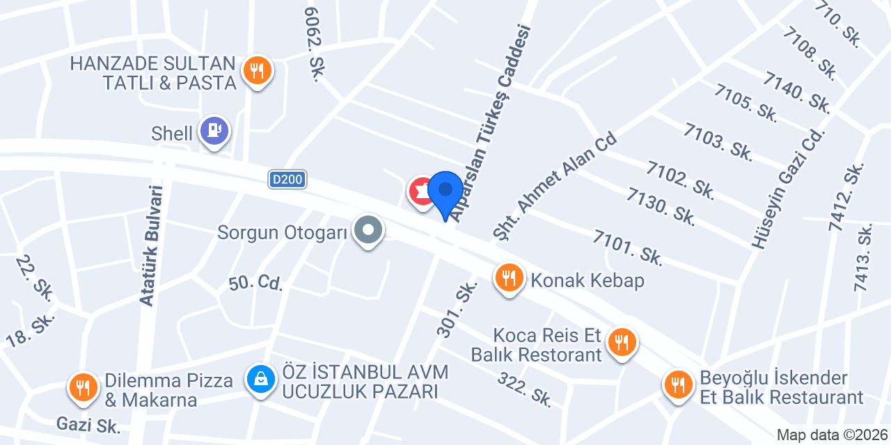 Kayabey Kokoreç konumu
