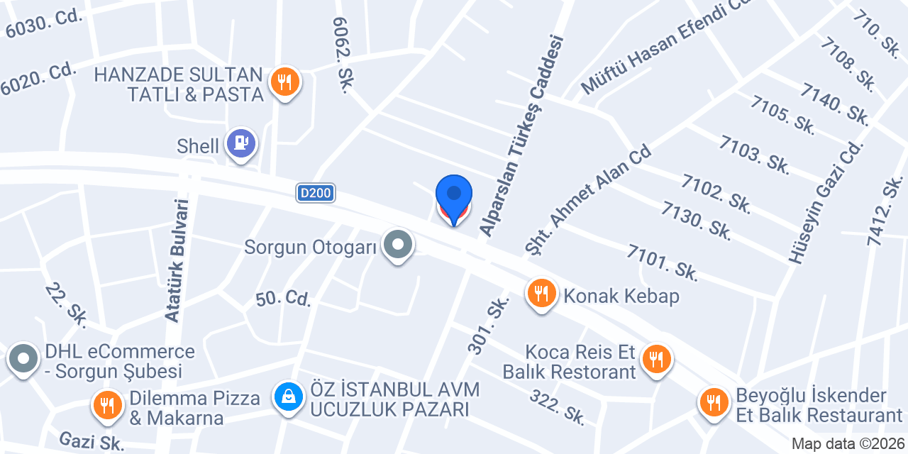 Zafer Eczanesi konumu