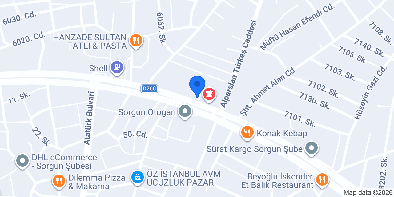 Derman Eczanesi konumu