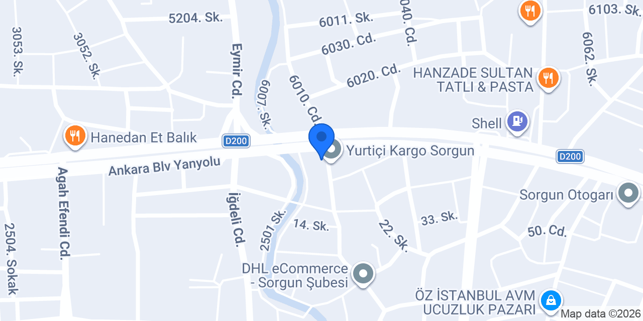 OSMANLI MUTFAK MOBİLYA ve DEKORASYON konumu