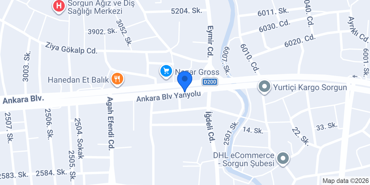 Merkez Lokantası konumu