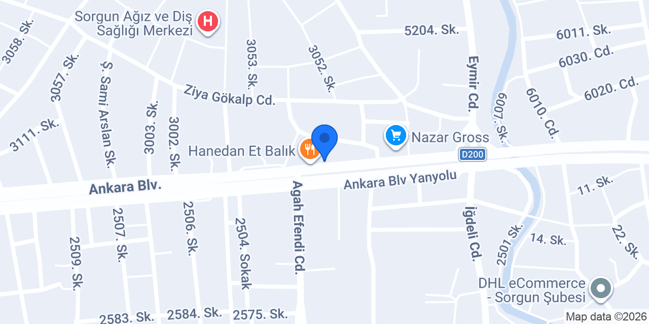 Ar oto döşeme konumu