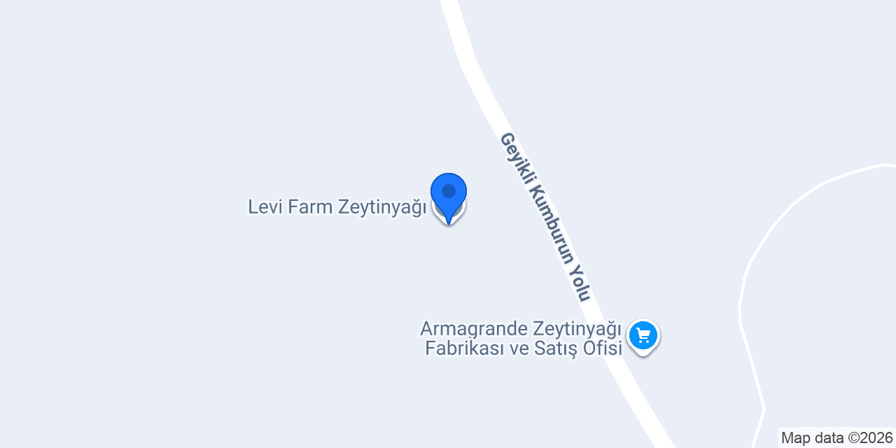 Levi Farm Zeytinyağı konumu