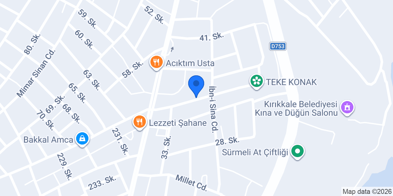 Bahşılı İlçe Emniyet Amirliği konumu