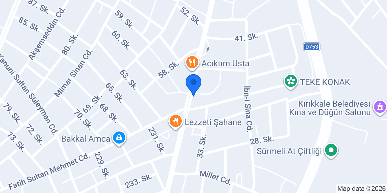 ÖZ KERVAN RESTAURANT konumu