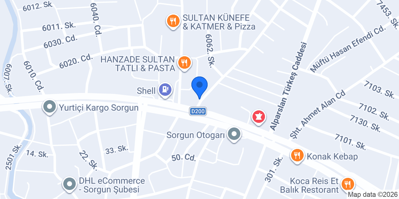 BULUT İNŞAAT EMLAK konumu
