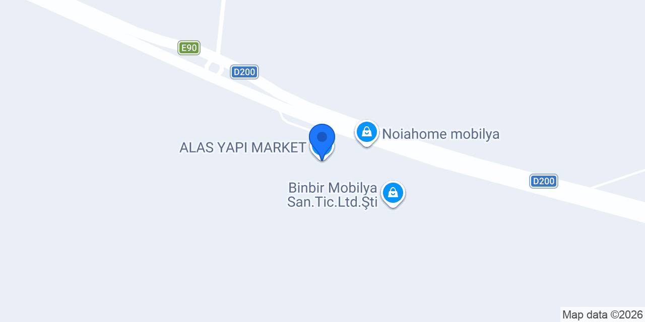 ALAS YAPI MARKET konumu