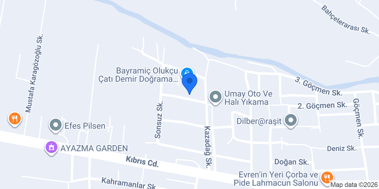Yıldırım oto konumu