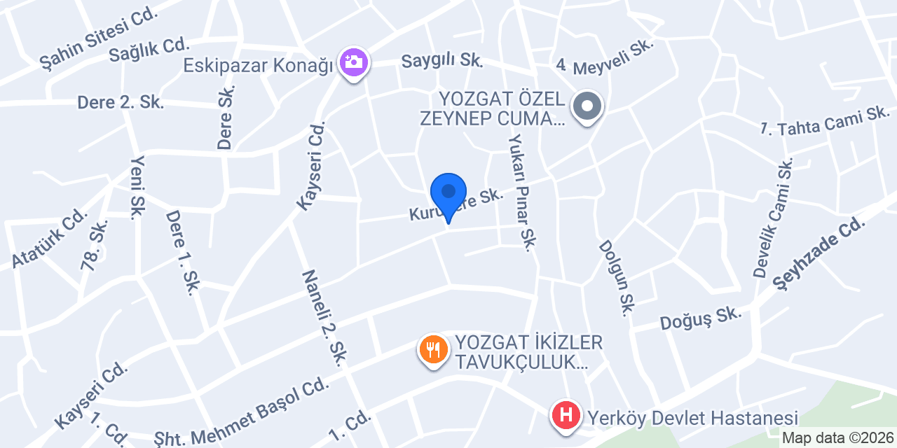 Separoto Yedek Parça Yozgat konumu