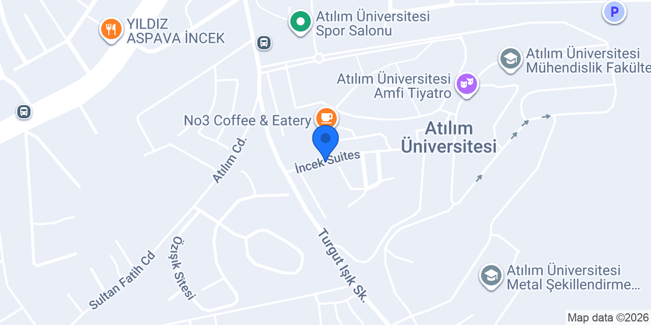 Kerem Suites konumu