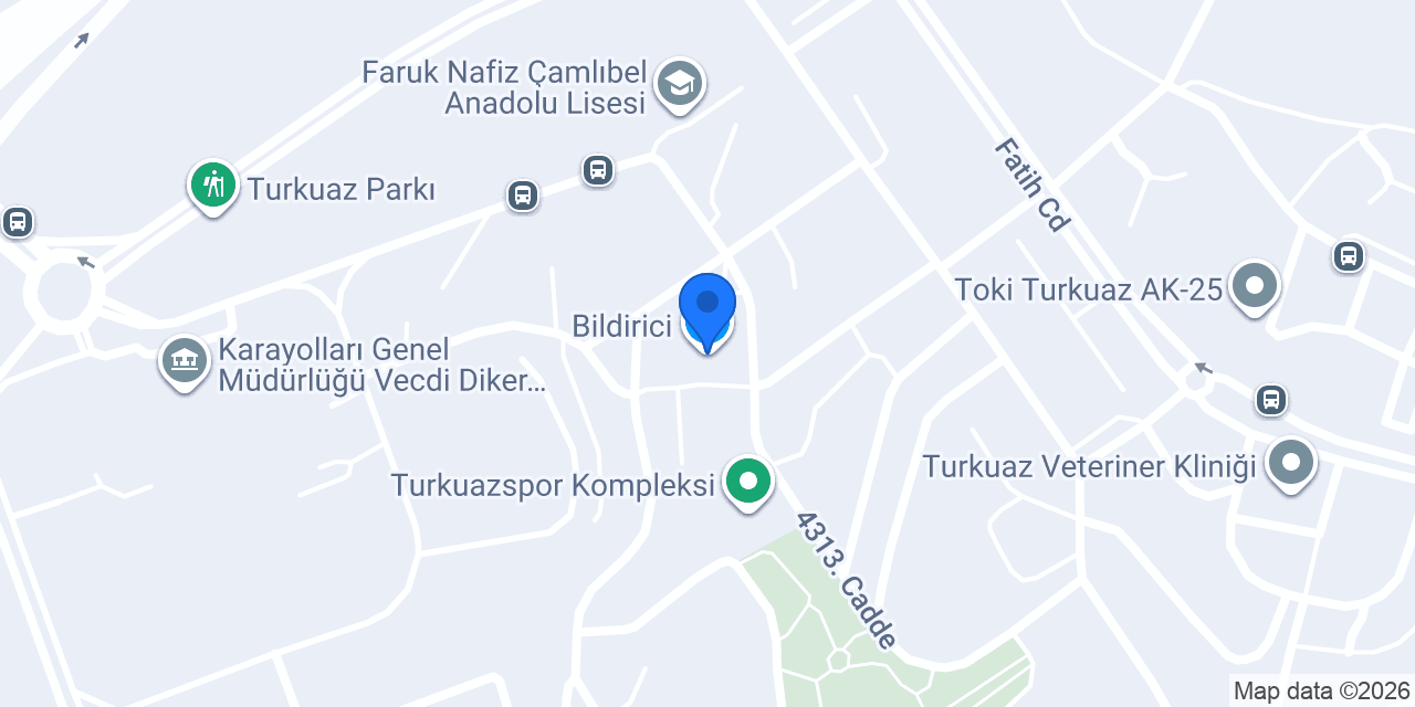 Bildirici konumu