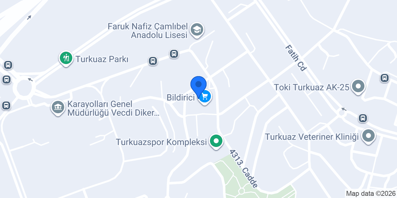 Turkuaz Pide & Kebap konumu