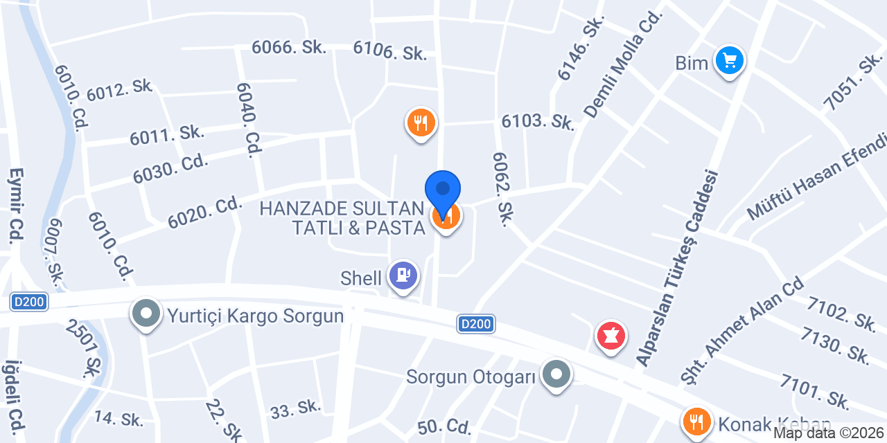 SORGUN ÇINAR EMLAK VE İNŞAAT konumu
