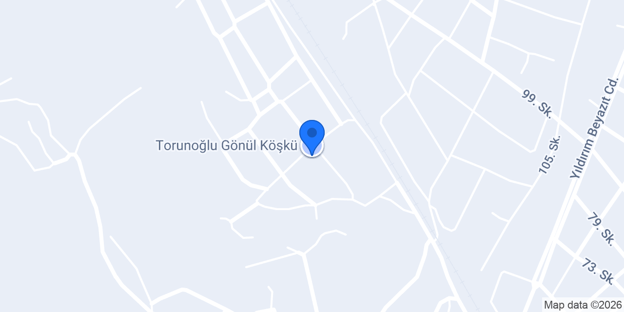 Torunoğlu Gönül Köşkü konumu