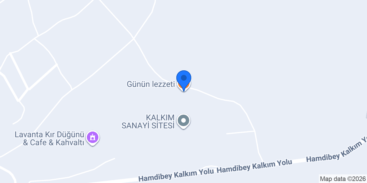 Günün lezzeti konumu