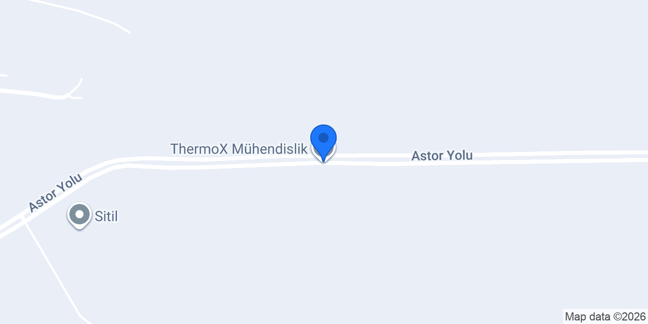 ThermoX Mühendislik konumu
