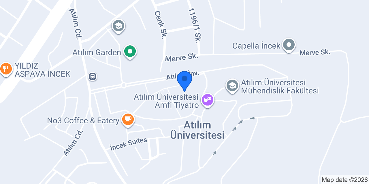 Atılım Üniversitesi Rektörlük konumu
