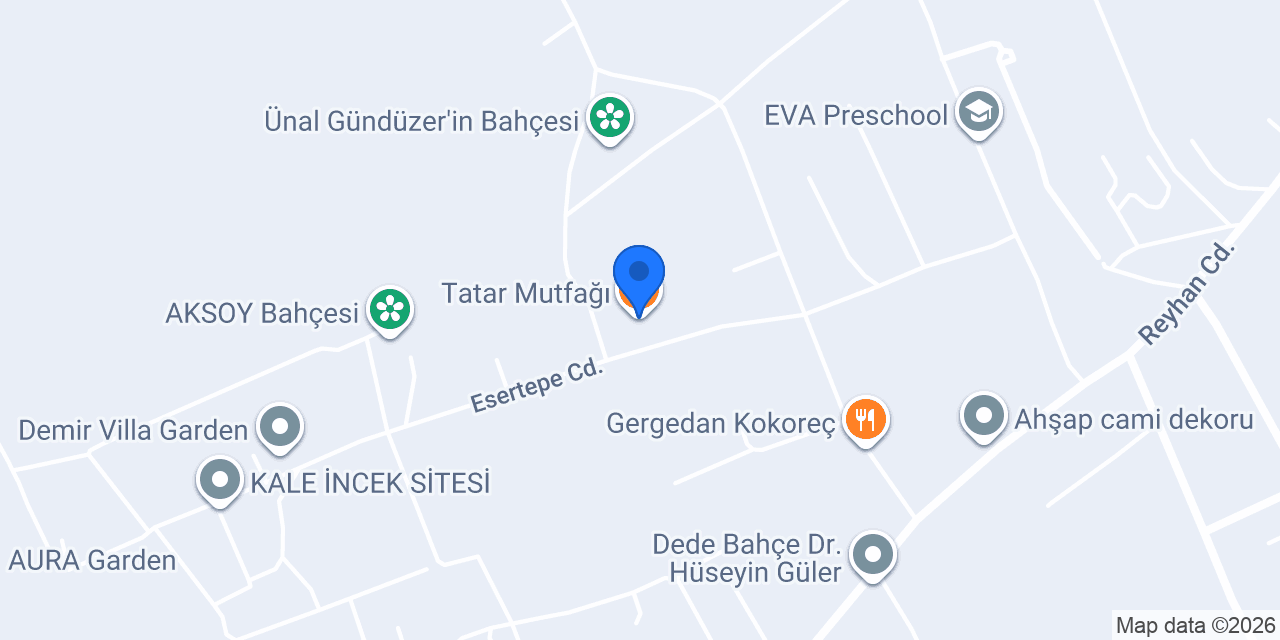 Tatar Mutfağı konumu