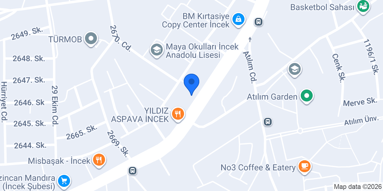 Akün Sigorta konumu