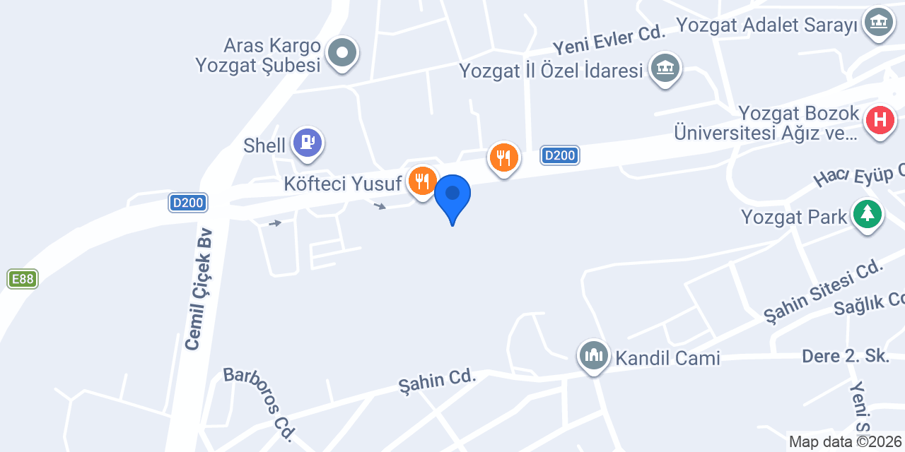 Grand Ser Otel konumu