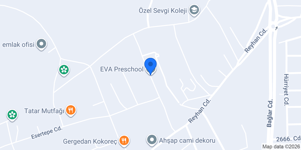 EVA Preschool konumu