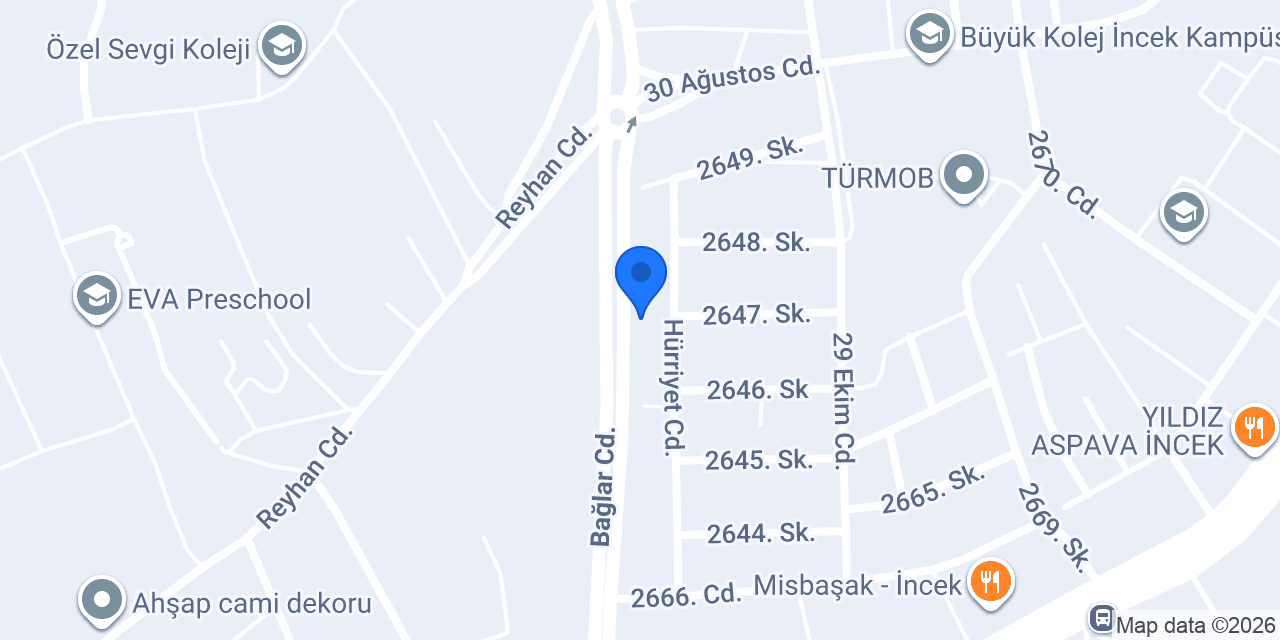 Toprak Oto konumu