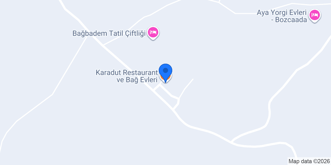 Karadut Restaurant ve Bağ Evleri konumu